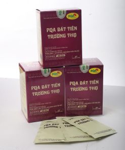 Cốm PQA Bát Tiên Trường Thọ- hộp 12 gói 4 pqa bát tiên trường thọ
