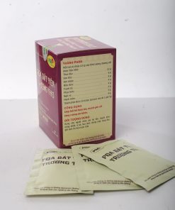 Cốm PQA Bát Tiên Trường Thọ- hộp 12 gói 2 pqa bát tiên trường thọ