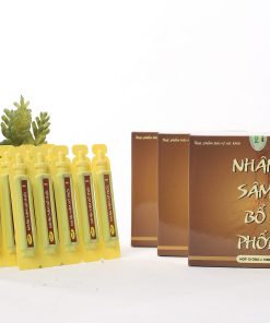 PQA Nhân Sâm Bổ Phổi dạng ống 3 pqa nhân sâm bổ phổi