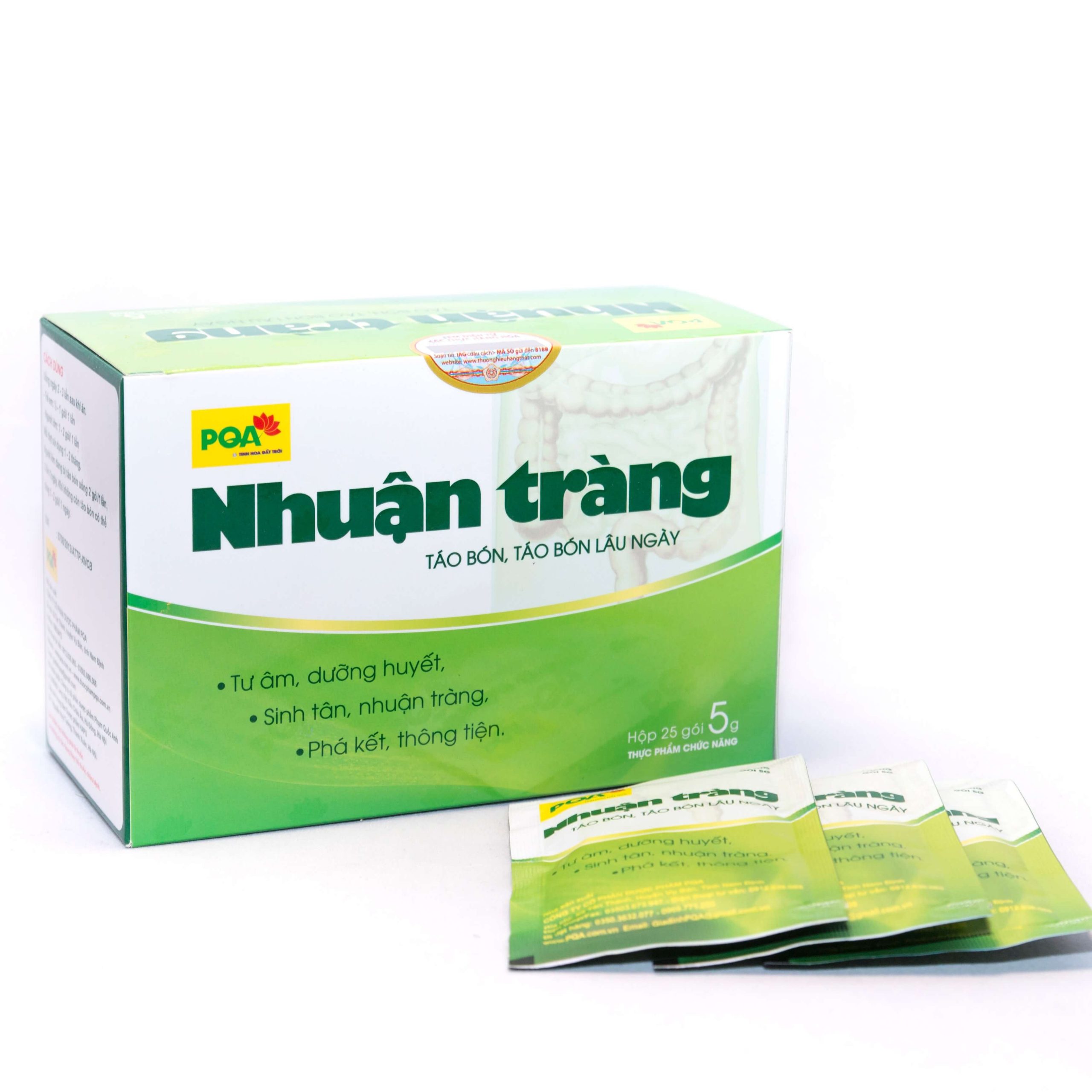 Cách đặt hàng Nhuận Tràng PQA chính hãng đơn giản nhất 3 pqa com nhuan trang