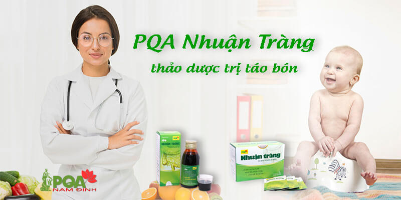 thảo dược trị táo bón trẻ em