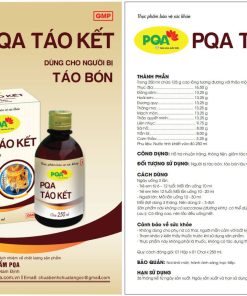 PQA Táo Kết dùng cho người bị táo bón nặng, táo bón lâu ngày