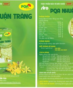 Hướng dẫn sử dụng Siro Nhuận Tràng PQA