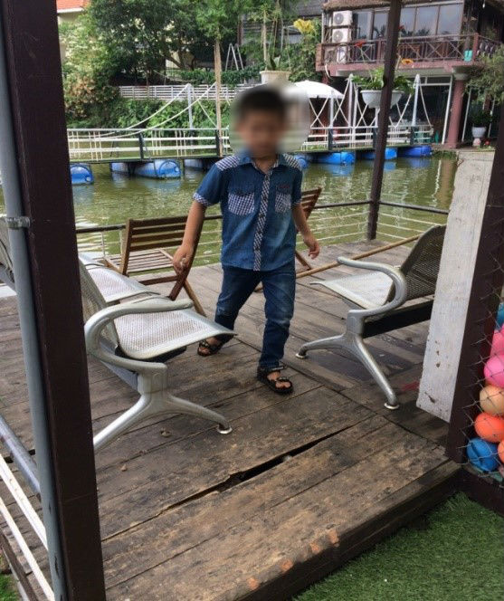 Cách chữa hen suyễn cho trẻ 1 Hình ảnh bé H chơi đùa vui vẻ khi đã hết Hen phế quản