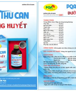 PQA Thư can dưỡng huyết 250ml 4 Toa hướng dẫn sử dụng PQA thư can dưỡng huyết