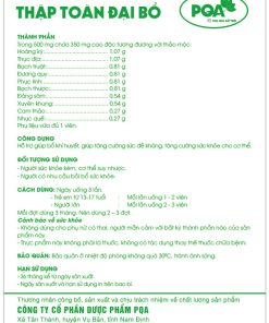 PQA Thập Toàn Đại Bổ 2 PQA thập toàn đại bổ viên nang
