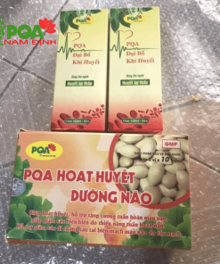 PQA Hoạt huyết dưỡng não và PQA đại bổ khí huyết